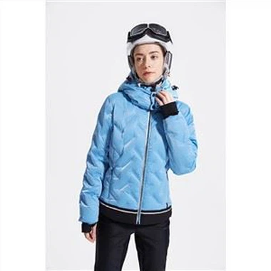 Chaqueta acolchada de esquí cálida para mujer